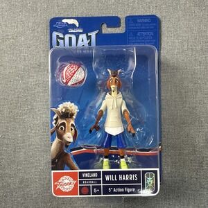 GOAT The Movie Thorns Vineland Will Harris 5in Figure With Roarball White Hoodie